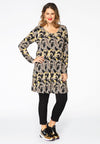 Tunic wide bottom PLUME - black - #2