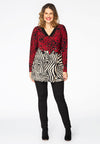 Tunic flare LEO TIGER - red - #2
