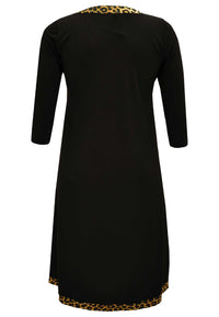 Dress pointy LEOPARD - black - #3