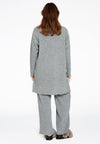 Strickjacke mit Rippe LOUNGECardigan rib LOUNGE - grey - #3