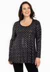 Tunic flare SPOTS - black - #2