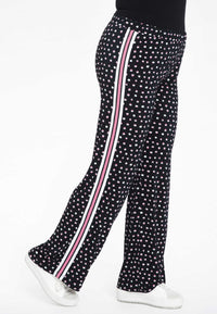 Trousers long SPRINKLE stripe - black - #1