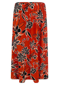 Skirt MIX PRINT - red - #4