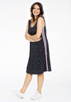 Dress sleeveless SPRINKLE stripe - black - #2