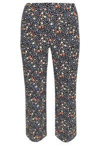 Trousers long FLOWER RAIN - black - #3