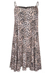 Kleid mit spaghettiträgern LEOPARDSpaghetti dress LEOPARD - brown - #4