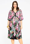 Kleid mit Zierstreifen WILDERNESSDress bindings WILDERNESS - pink - #1