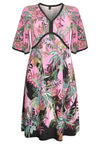 Kleid mit Zierstreifen WILDERNESSDress bindings WILDERNESS - pink - #4