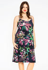 Kleid mit spaghettiträgern TROPIC DOTSSpaghetti dress TROPIC DOTS - blue - #1