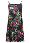 Kleid mit spaghettiträgern TROPIC DOTSSpaghetti dress TROPIC DOTS - blue - #4