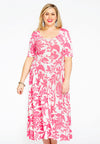 Midi-dress SELVA - white - #1