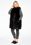 Waistcoat fake fur - black - #2