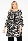 Tunic wide bottom WILLOW - black - #1