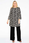 Tunic wide bottom WILLOW - black - #2