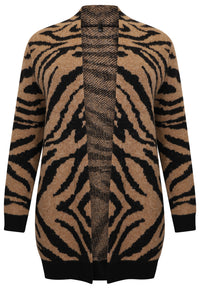Cardigan TIGER - brown - #4