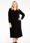 Pleated dress DOLCE - black - #1