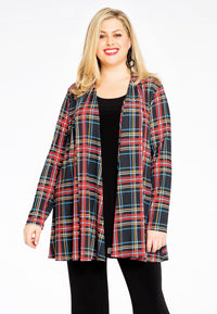 Cardigan short pleated GLASGOW - black - #1