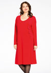Dress shoulder frill DOLCE - red - #1