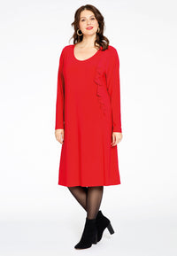 Dress shoulder frill DOLCE - red - #2