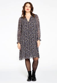 Dress Aline smock CHEETAH - grey - #2