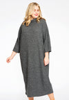 Pullover-dress RIB - grey