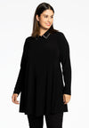 Tuniek wide bottom met strass DOLCE - black - #1