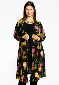 Cardigan pleated CHRYSANT - black - #1
