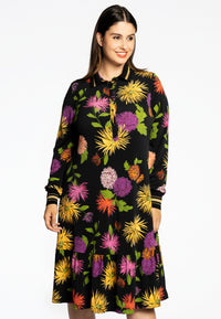 Dress frill CHRYSANT - black - #1