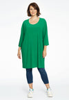 Tunic wide straight DOLCE - green - #2