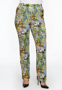 Tregging FLOWERY - black - #1