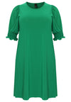 Dress puff sleeve DOLCE - green - #4