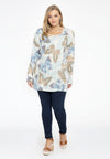 Pullover square BUTTERFLY - white