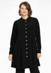 Blouse wide A-line DOLCE - black