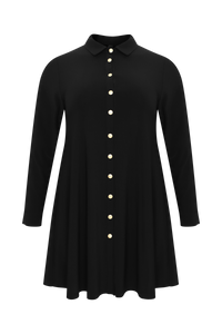 Blouse wide A-line DOLCE - black - #4