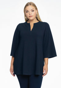 Tunic flare wide sleeves BUBLÉ - blue - #1