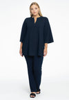 Tunic flare wide sleeves BUBLÉ - blue - #2