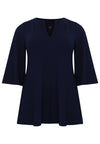 Tunic flare wide sleeves BUBLÉ - blue - #3
