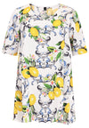 Tunika mit V-Ausschnitt LEMONTunic V-neck LEMON - white - #4