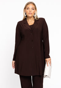 Blazer long DOLCE - brown - #1