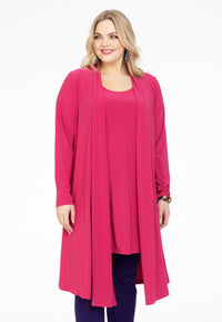 Cardigan pleated DOLCE - pink - #2