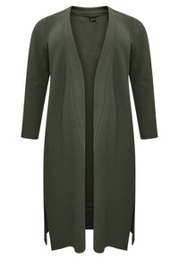 Lang vest DIAGONAL - green - #4