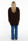 Pull mit V-Ausschnitt KaschmirPull v-neck cashmere - brown - #3