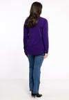 Blouse short A-line DOLCE - purple - #3