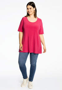 T-shirt ausgestellt DOLCETunic flare DOLCE - pink - #2