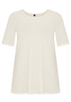 T-shirt ausgestellt DOLCETunic flare DOLCE - ecru - #4