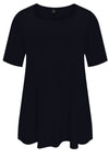 T-shirt ausgestellt DOLCETunic flare DOLCE - blue - #3