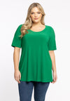 Tunic flare DOLCE - green