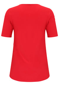 T-shirt ausgestellt DOLCETunic flare DOLCE - red - #5