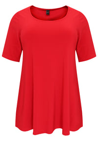 T-shirt ausgestellt DOLCETunic flare DOLCE - red - #4
