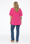 T-shirt ausgestellt DOLCETunic flare DOLCE - pink - #3